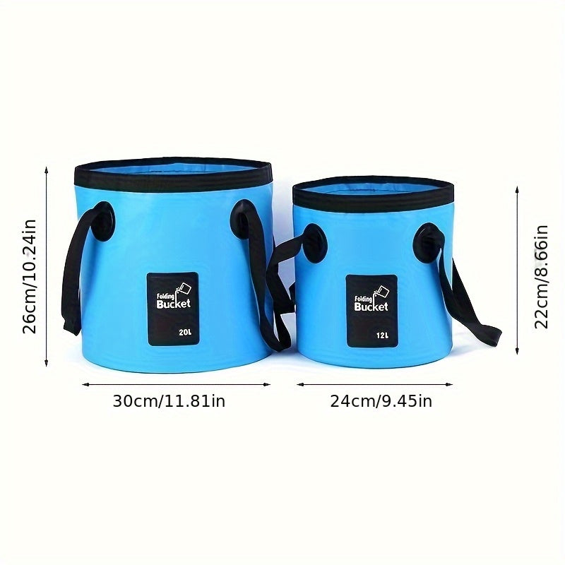 Portable Foldable Water Bucket - Perfect for fishing & Camping!!