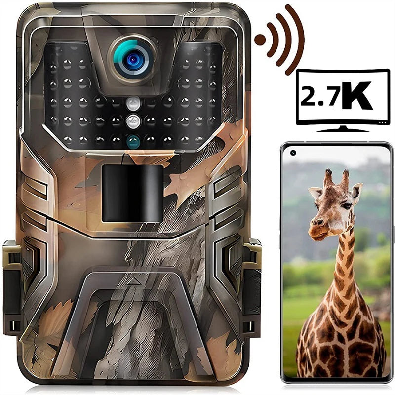 Outdoor WIFI APP 4K/2.7K 36MP/24MP Trail Camera Wildlife Infrared Night Vision Motion Activated IP65 Trap Game Cam Waterproof