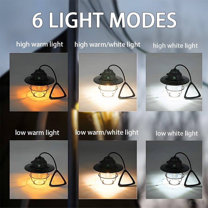 LED Handheld Lamp | USB Rechargeable for Fishing, Night Lighting