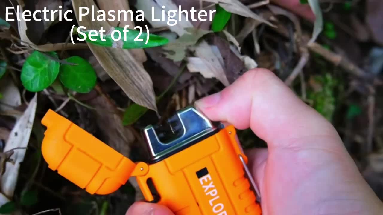 Arc Electric Plasma Lighters- USB Rechargeable & Flameless Windproof !!!
