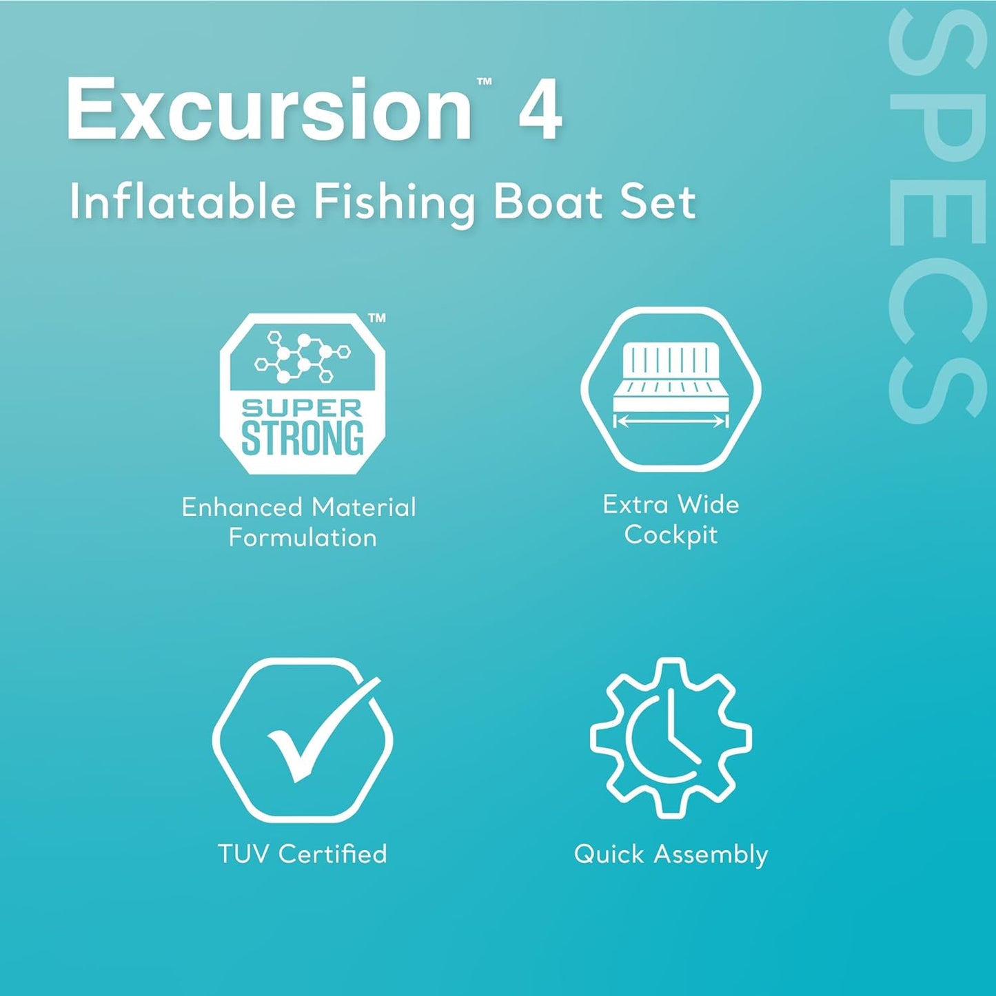 Excursion 5 Boat Set Inflatable Boat