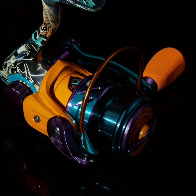 a High-Performance Spinning Reel Featuring a 5.2:1 Gear Ratio And a Maximum Drag of 8KG