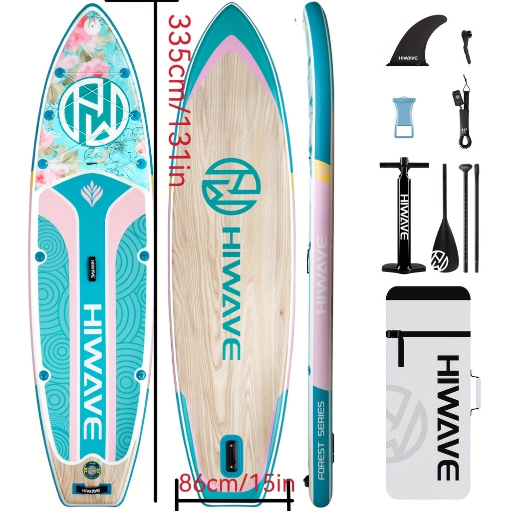 Waterproof Inflatable Paddle Sup Board 11'x34''x6''