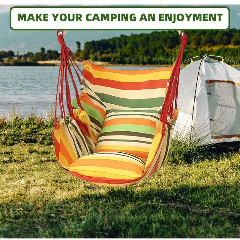 Hammock Hanging Chair With Double Pillows Included, Capable Of Bearing 200kg!!!