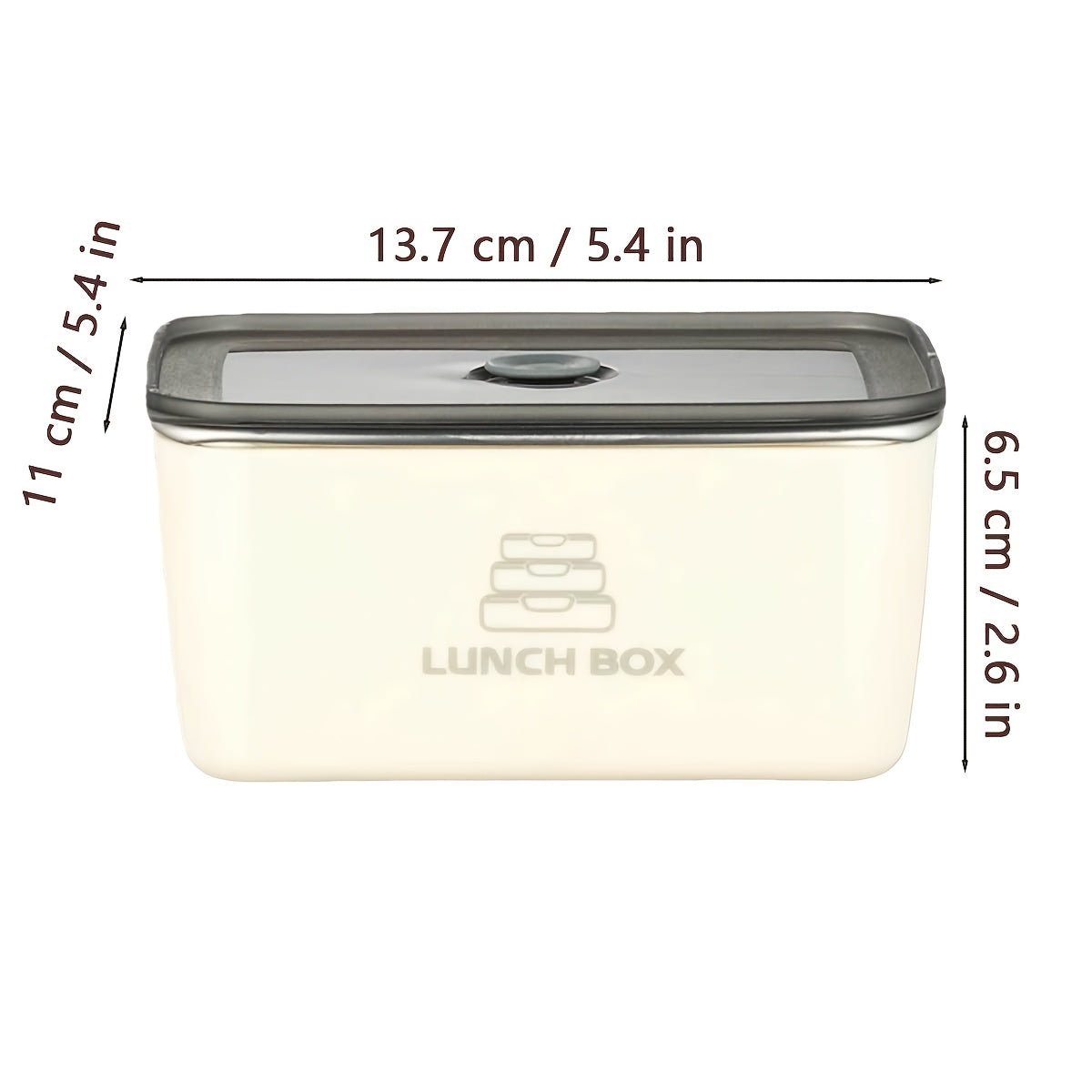 304 Stainless Steel Storage Containers with Clip-On Lids