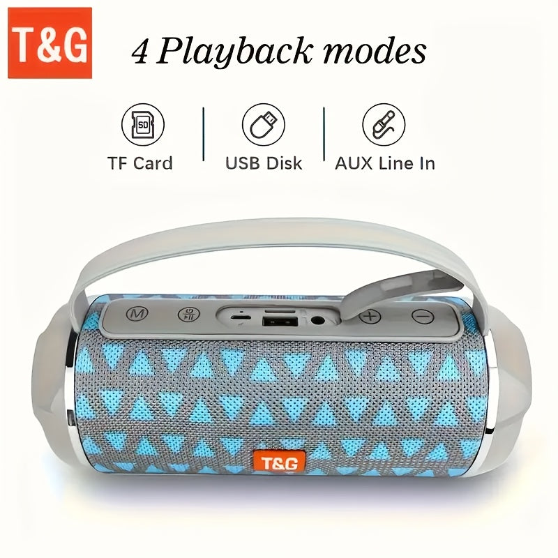 Portable Wireless Speaker, 1200mAh Battery Capacity