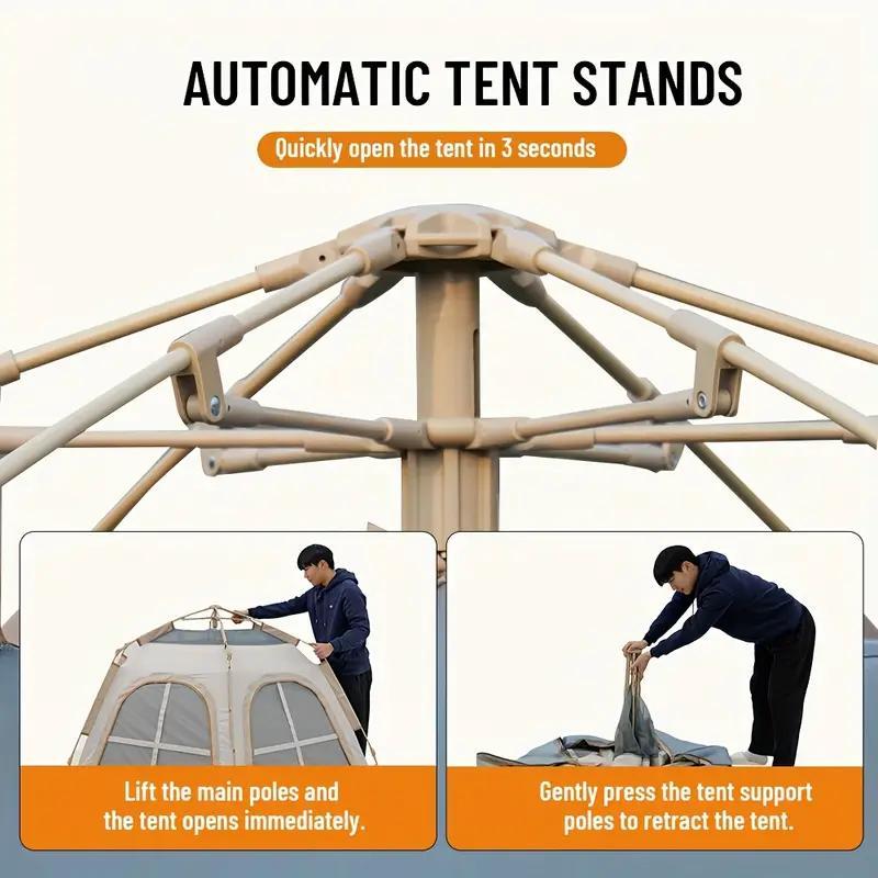 Hexagonal Spherical Quick Open Tent