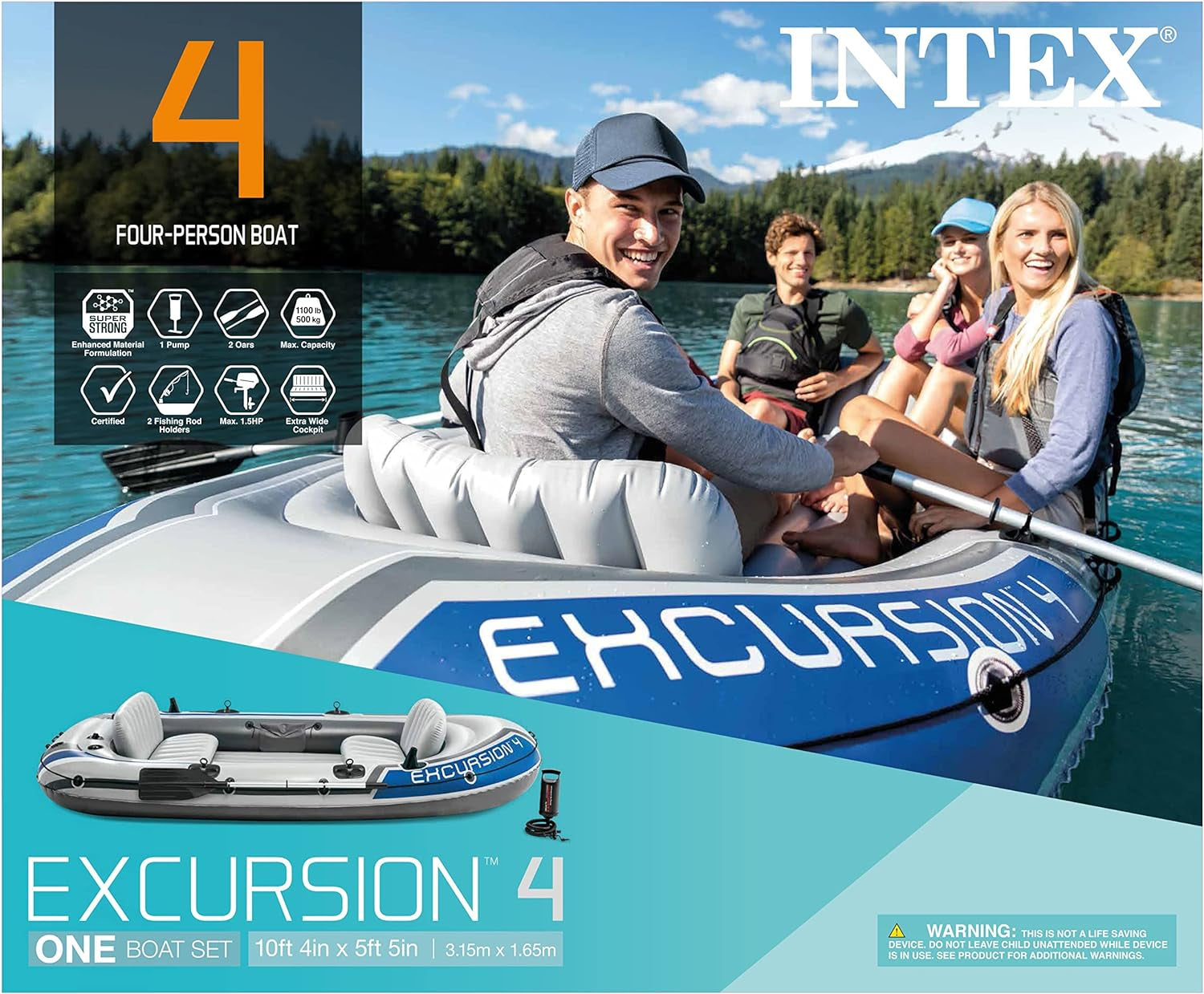 Excursion 5 Boat Set Inflatable Boat