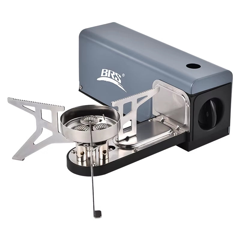 -97 Camping Gas Stove 3800W Folding Cassette Stove Portable Butane Gas Stove Outdoor Picnic Cooking Grill Hiking Gas Burner