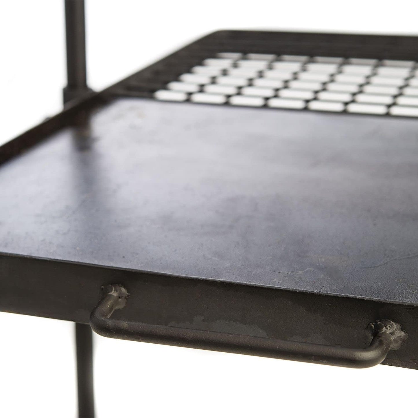 Kings Campfire Cooking Grill BBQ Combo Swing-Away W/Billy Arms