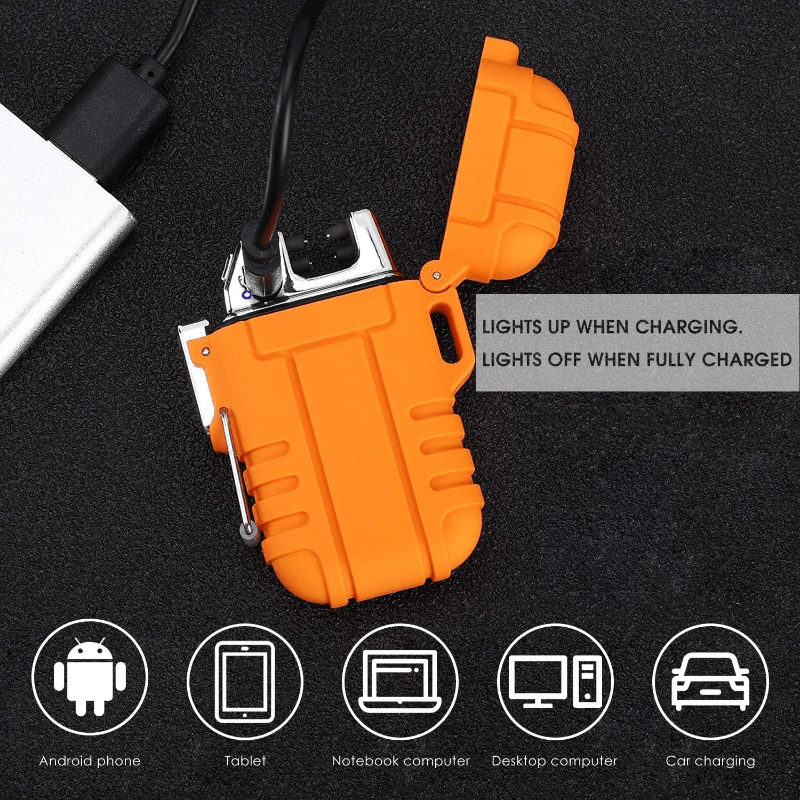 Arc Electric Plasma Lighters- USB Rechargeable & Flameless Windproof !!!