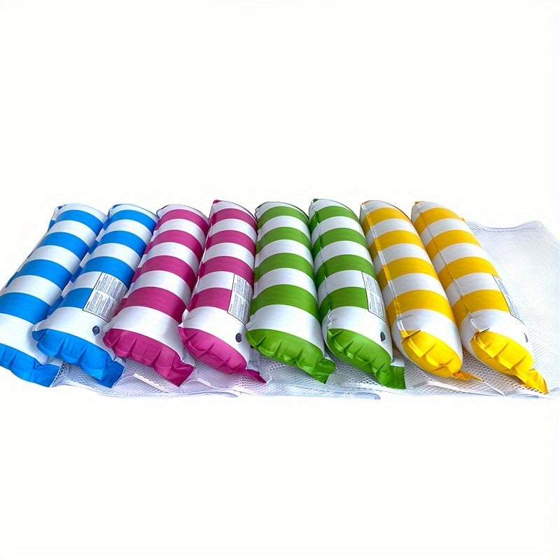 PVC Inflatable Floating Hammock, Double-Sided Pool Floatie