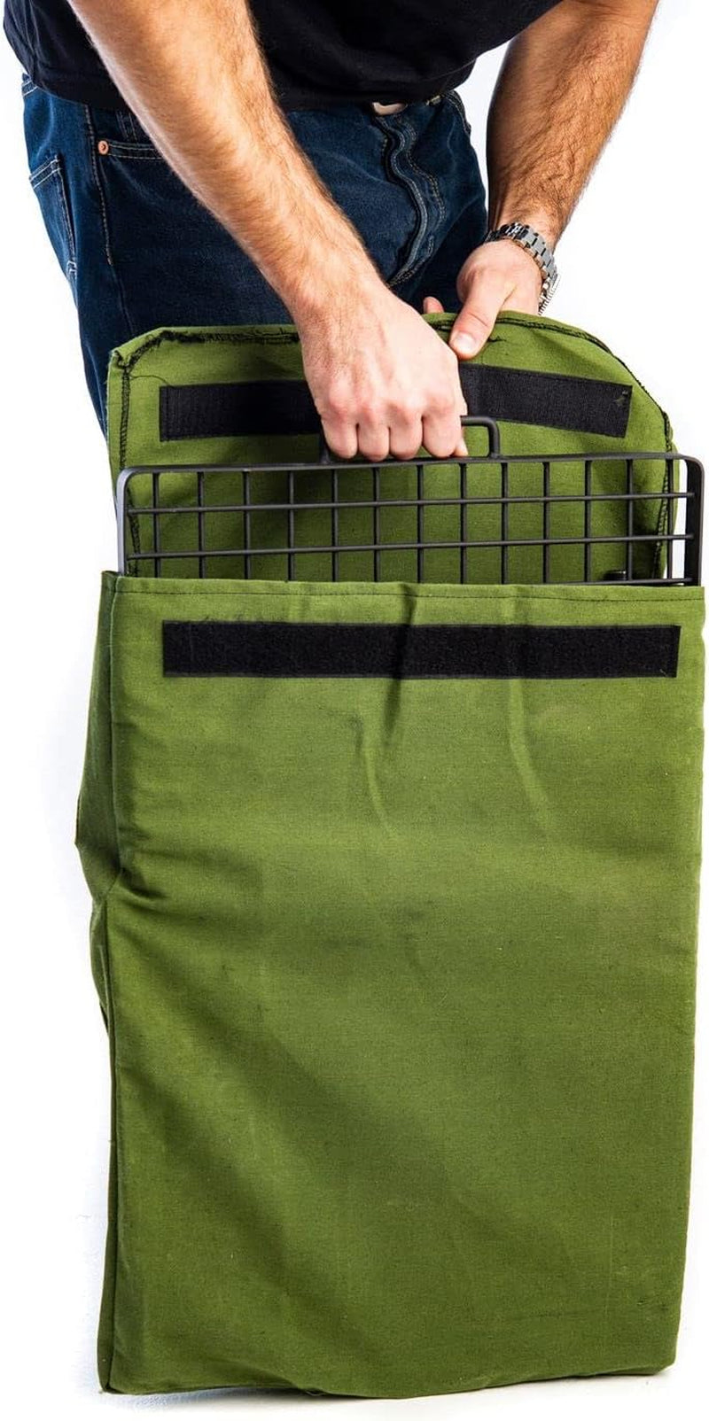 BBQ Plate Folding Portable Hotplate Camping Grill Coated Steel