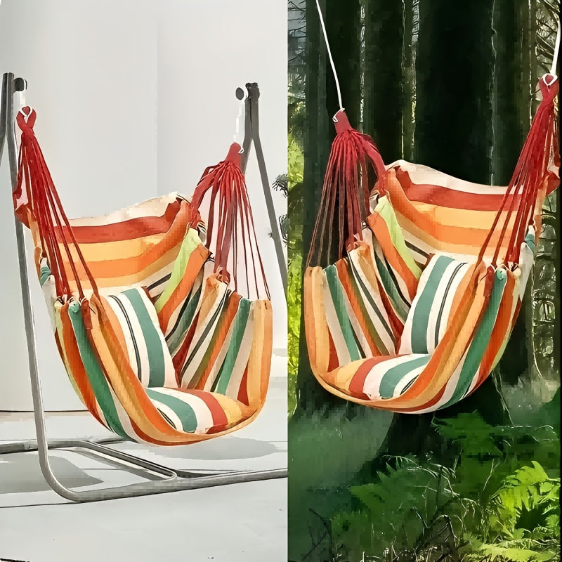 Hammock Hanging Chair With Double Pillows Included, Capable Of Bearing 200kg!!!