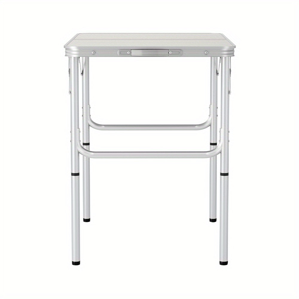 90CM Adjustable Folding Camping Table - Portable Outdoor Picnic Desk