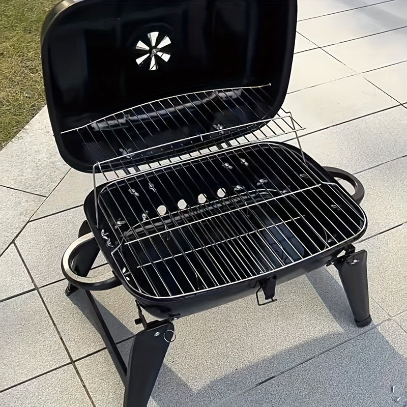 Compact Portable Charcoal BBQ Grill