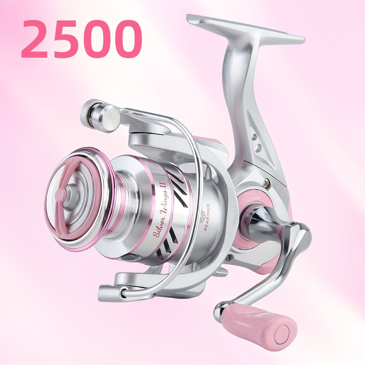 Second Generation Pink Spinning Wheel