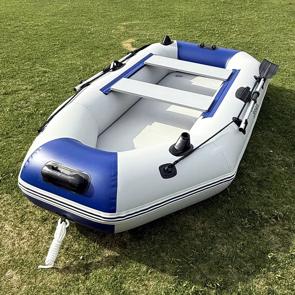 Savagemarine-Pvc Inflatable Belly Boat for River Fishing, Kayak Lure, Fishing Boat, Can Install the Outboard Engine