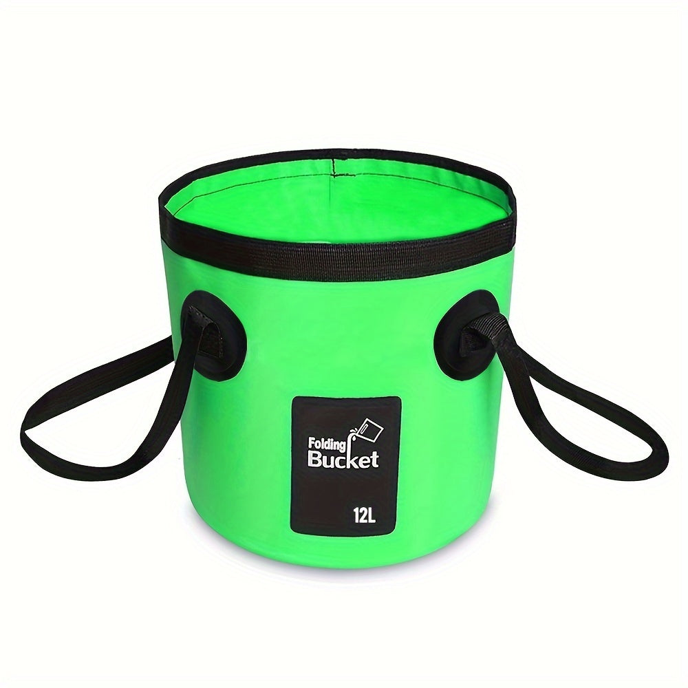 Portable Foldable Water Bucket - Perfect for fishing & Camping!!
