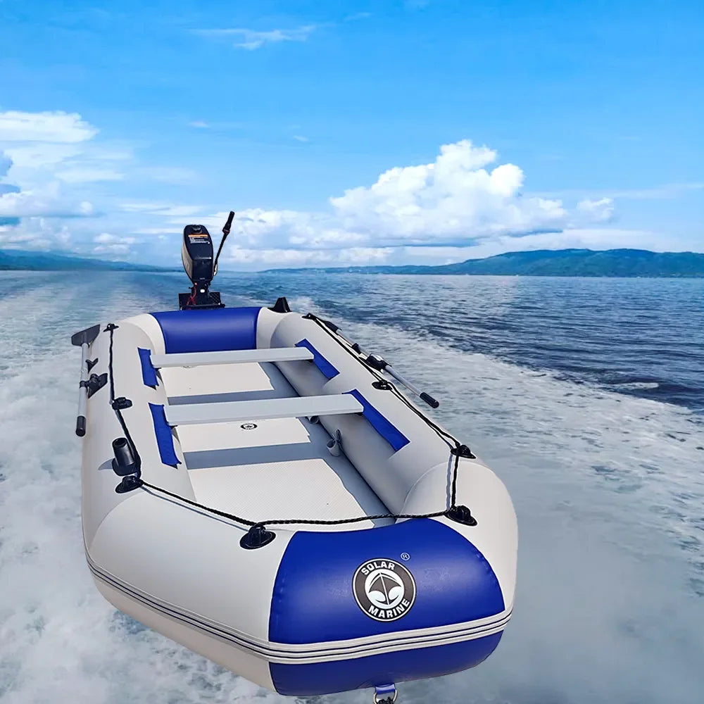 Savagemarine-Pvc Inflatable Belly Boat for River Fishing, Kayak Lure, Fishing Boat, Can Install the Outboard Engine