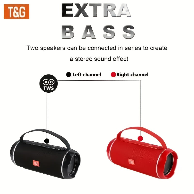 Portable Wireless Speaker, 1200mAh Battery Capacity
