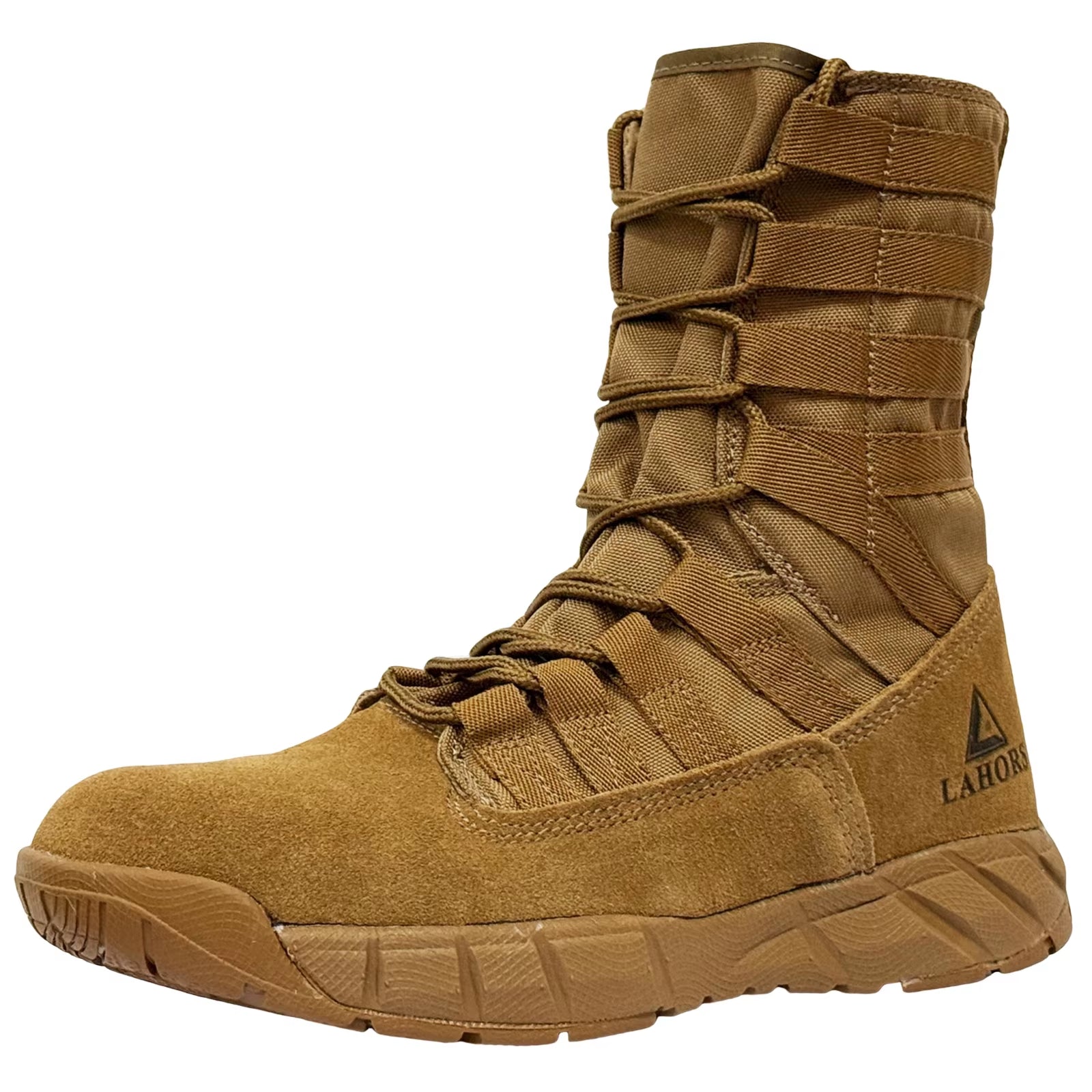 Lightweight Suede Leather Tactical Combat Boots Men Outdoor Hiking Desert Army Shoes Breathable Male Ankle Boots Man Made