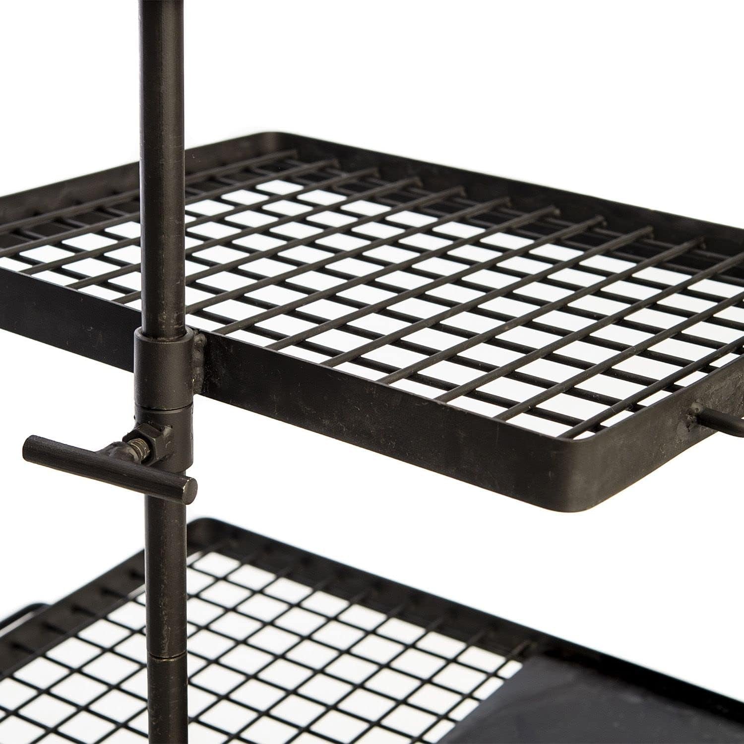 Kings Campfire Cooking Grill BBQ Combo Swing-Away W/Billy Arms