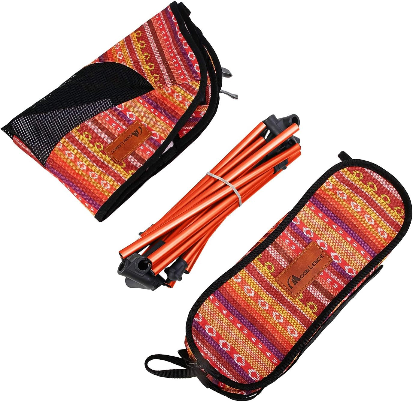 Outdoor Chair, Camping Chair, Compact, Foldable, Ultra Lightweight, Storage Bag, Hiking, Load Capacity 330.7 Lbs (150 Kg)