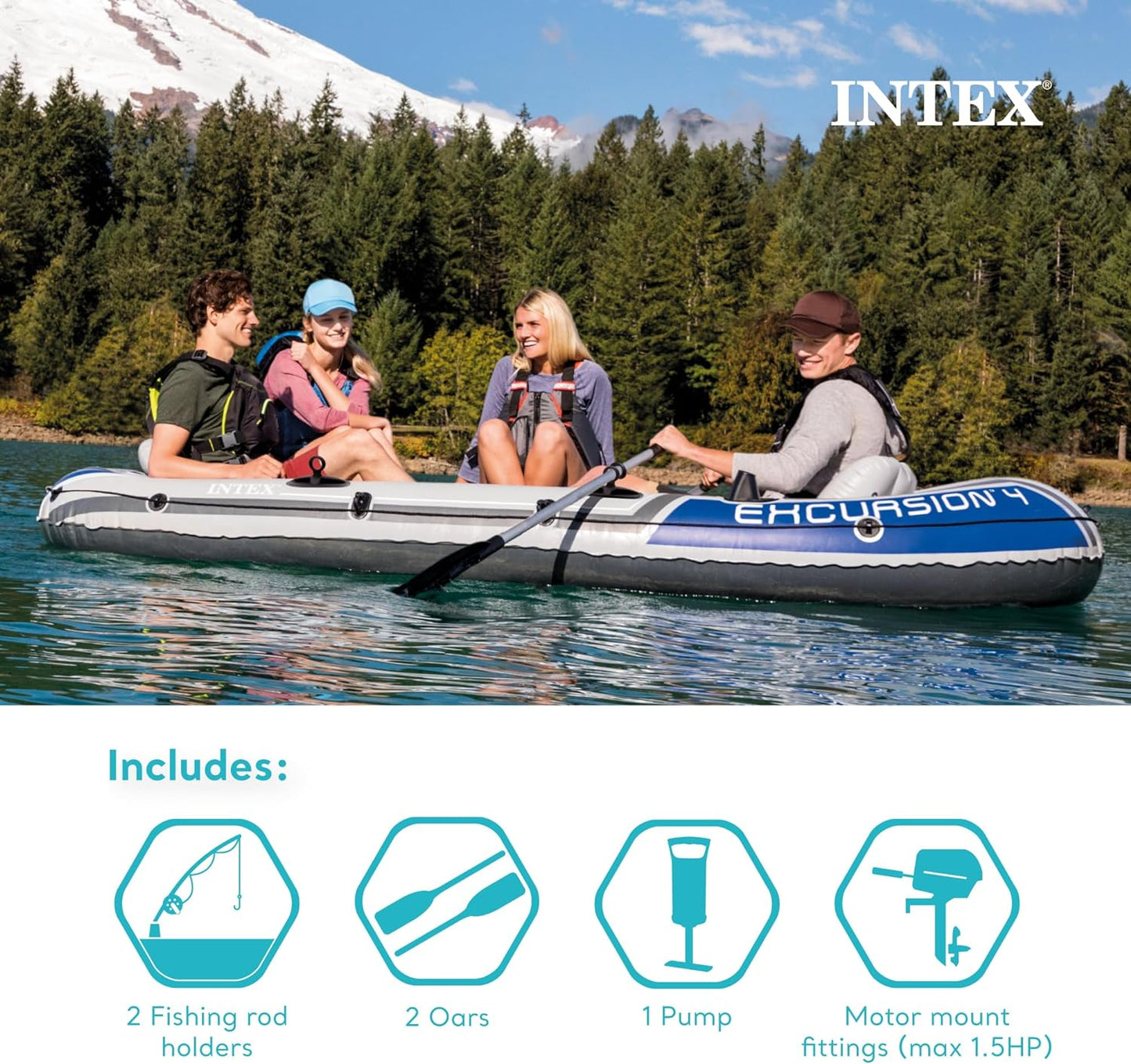 Excursion 5 Boat Set Inflatable Boat