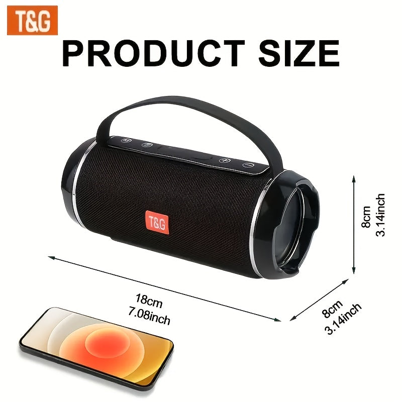 Portable Wireless Speaker, 1200mAh Battery Capacity