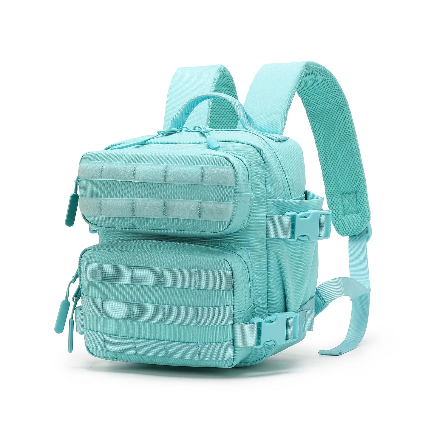 9L Mini Tactical Backpack Small Gym Bag Fitness Portable Backpack with Molle System for Hiking, Camping, Traveling, Daily Use