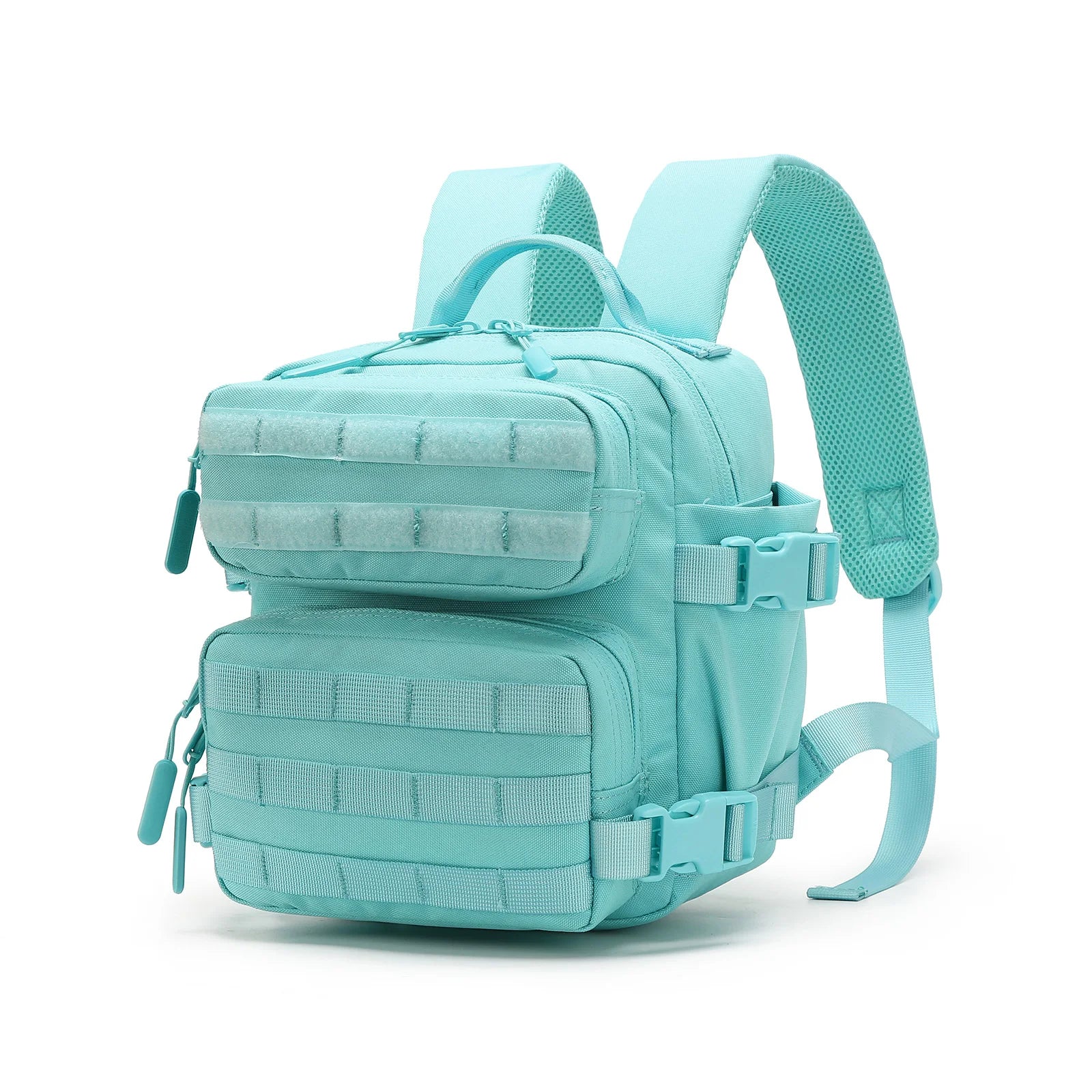 9L Mini Tactical Backpack Small Gym Bag Fitness Portable Backpack with Molle System for Hiking, Camping, Traveling, Daily Use