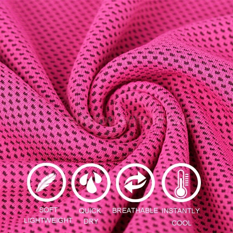 Camping Cooling Towel - Outdoor Sports Towel for Instant Cooling Relief