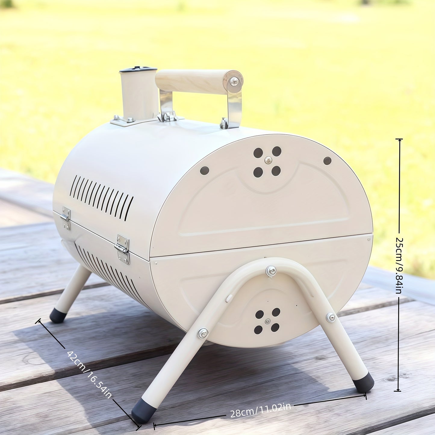 Portable Charcoal Grill | Easy to Carry for Camping, BBQ, Picnics