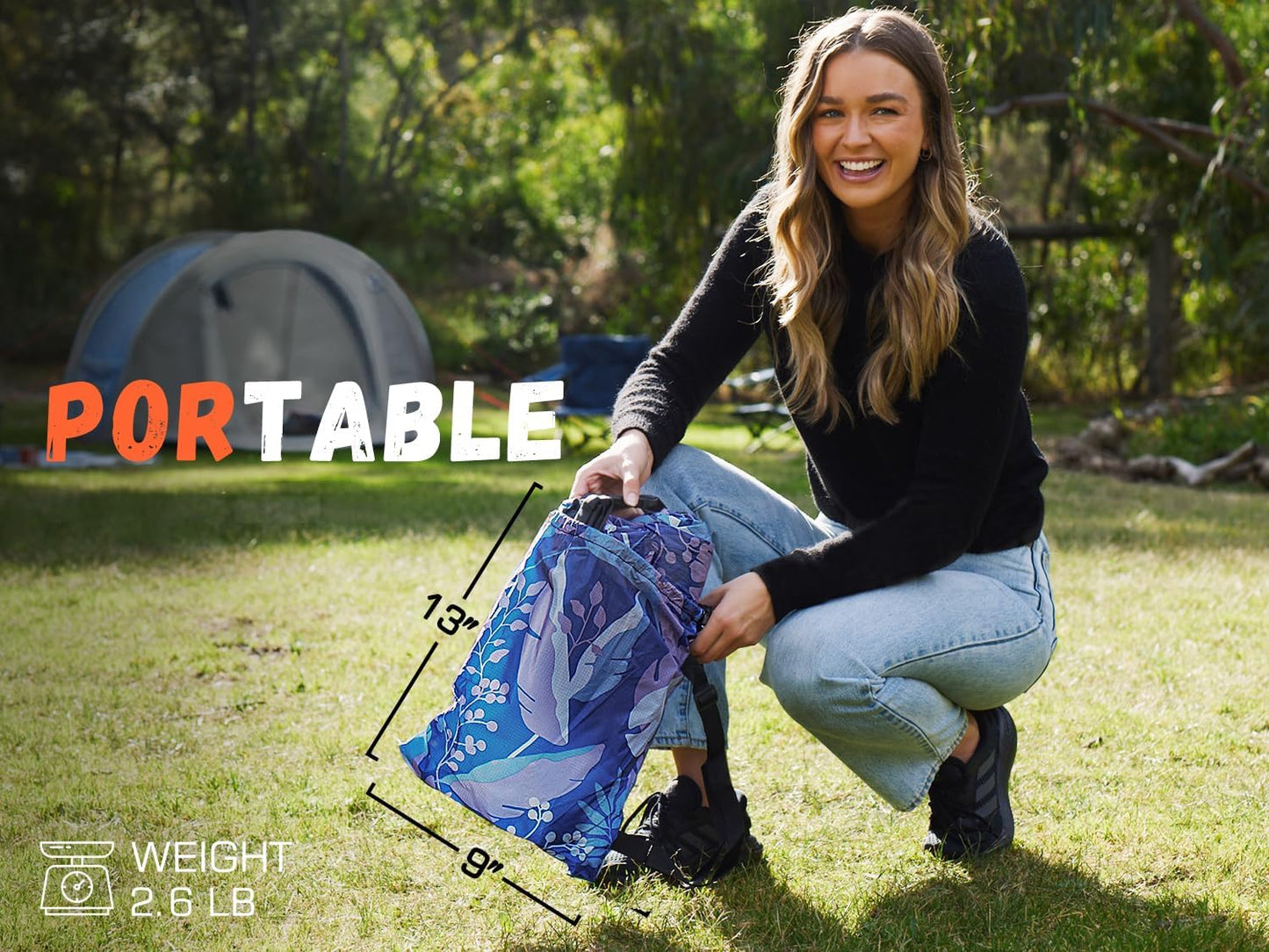 Inflatable Sun Lounger, Air Sofa, Hammock, Portable, Waterproof and Leak-Proof, Ideal for Backyard, Beach, Travel, Camping, Picnics and Music Festivals