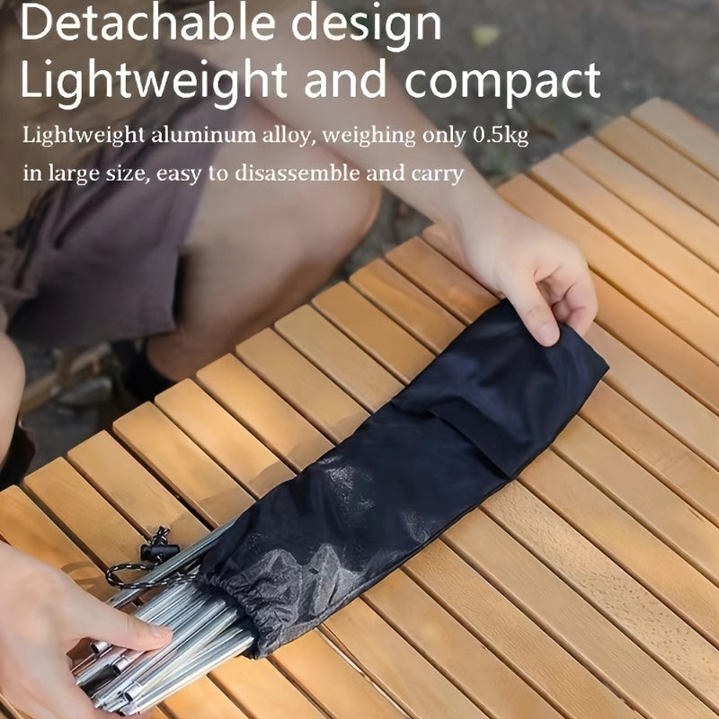 Lightweight Aluminum Tripod - Portable & Foldable Campfire Stand