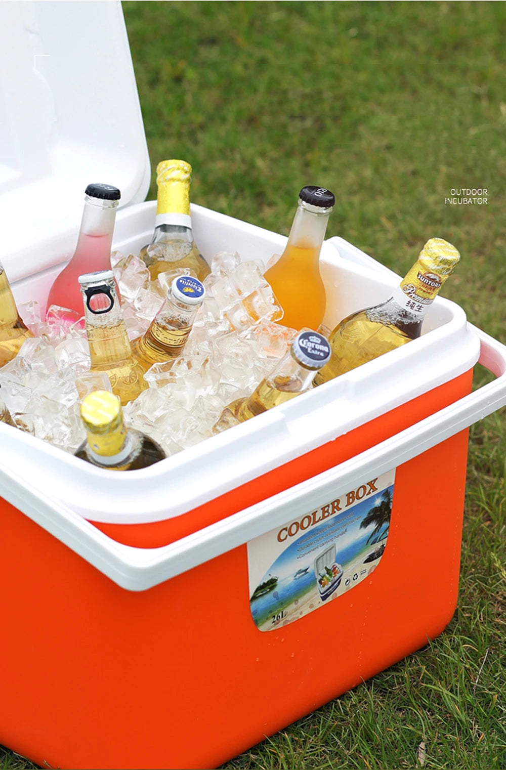 5L-13L Outdoor Retro Portable Cold Box Fishing Cooler