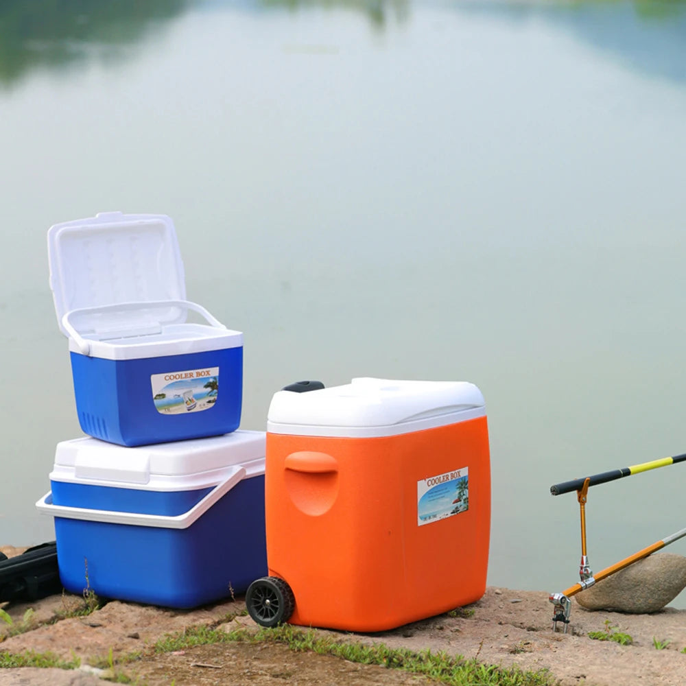 5L-13L Outdoor Retro Portable Cold Box Fishing Cooler