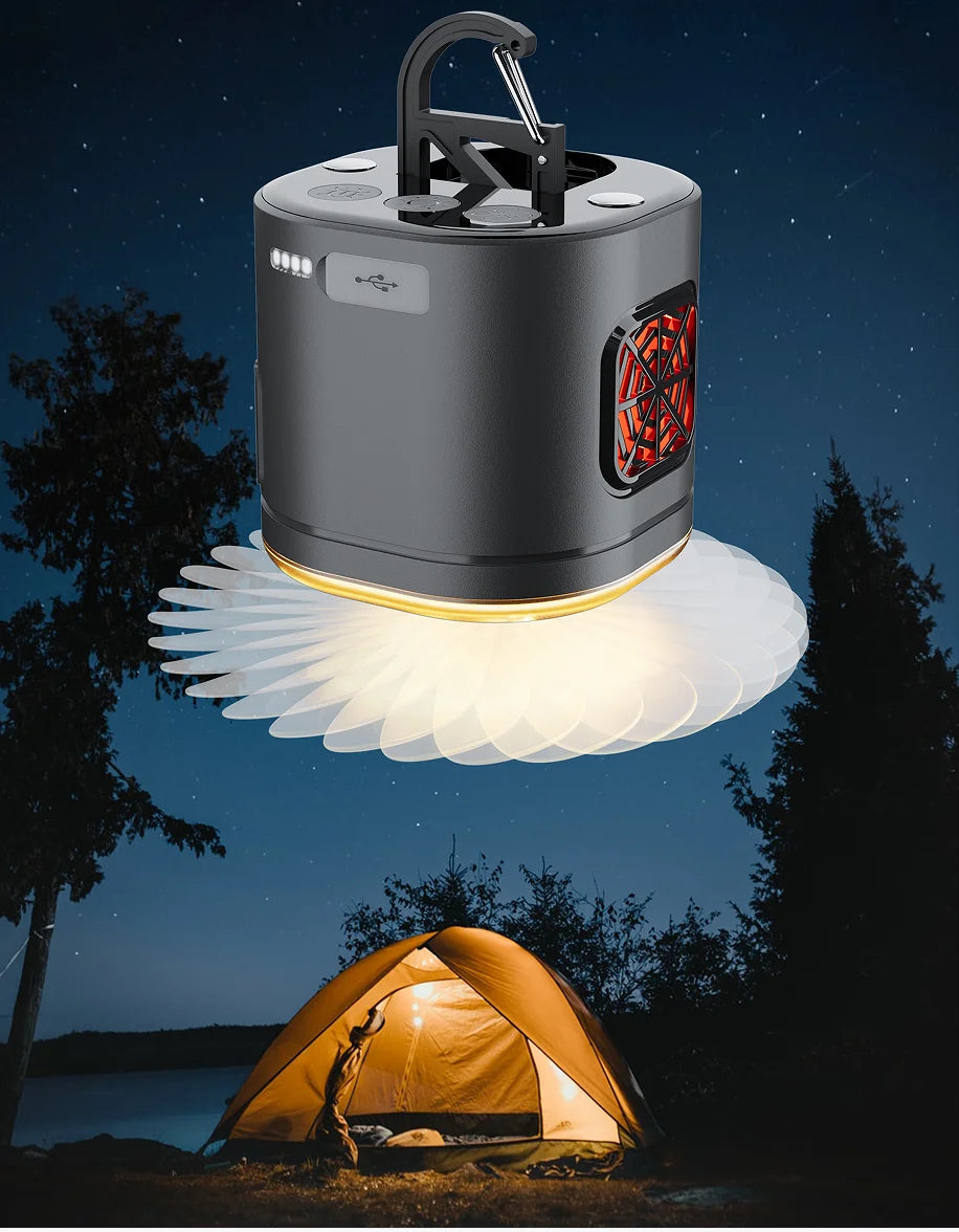 Electric Outdoor Emergency Light Source. Super Portable LED Camp Tent Lamp