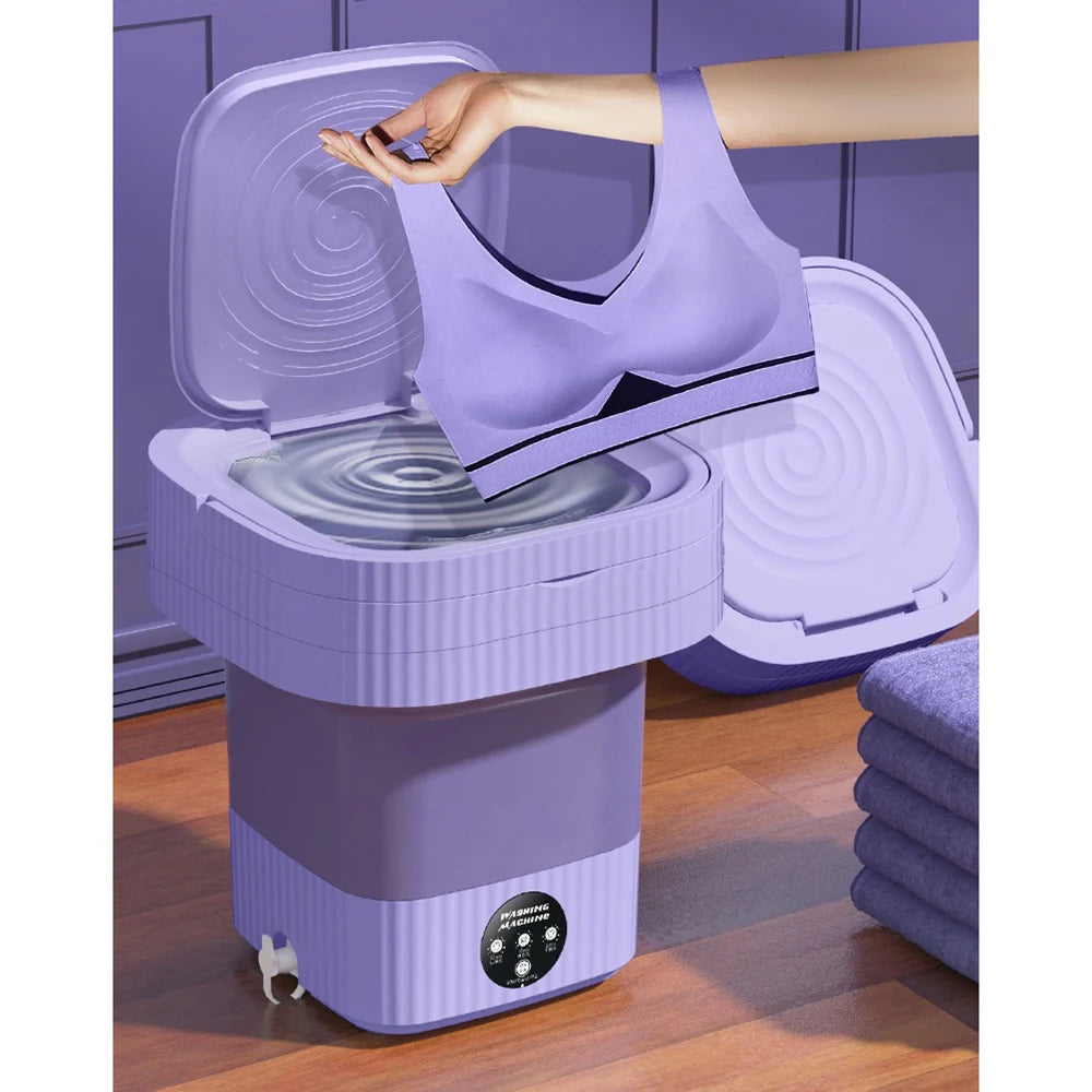 Folding Washing Machines. SUPER Portable & SUPER cute.