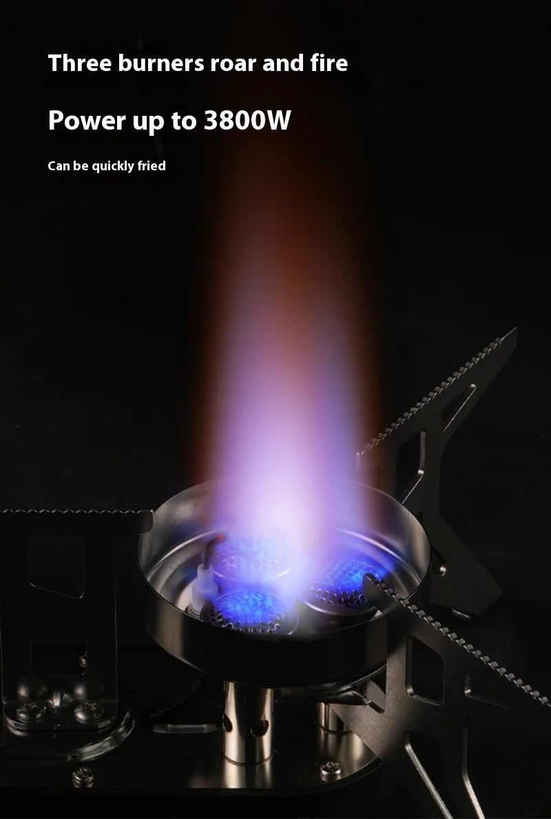 Cassette Stove 2670W, Portable Folding Gas Outdoor Picnic Cooker