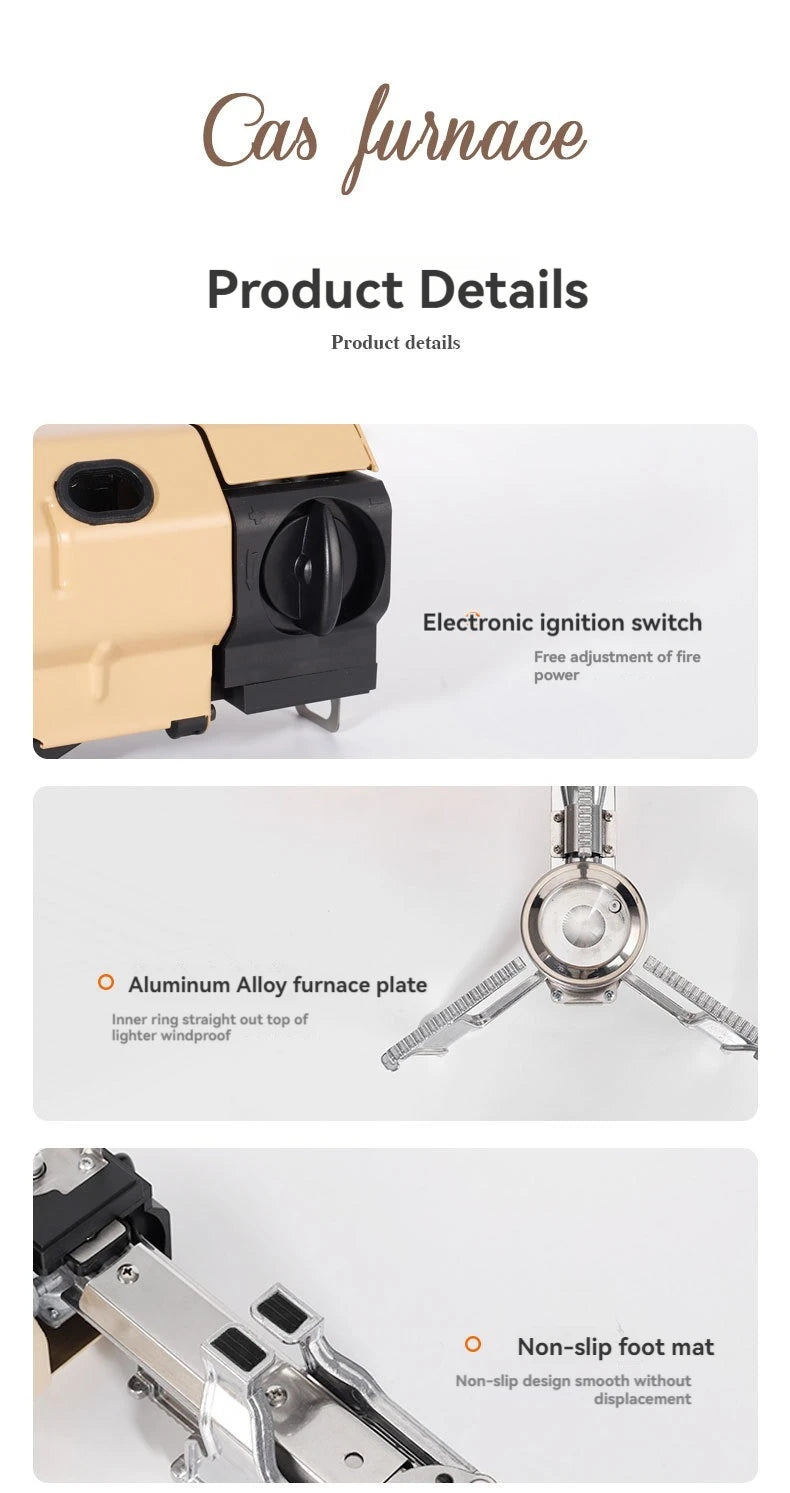 2670W Portable Folding Camping Gas Stove - super portable!!