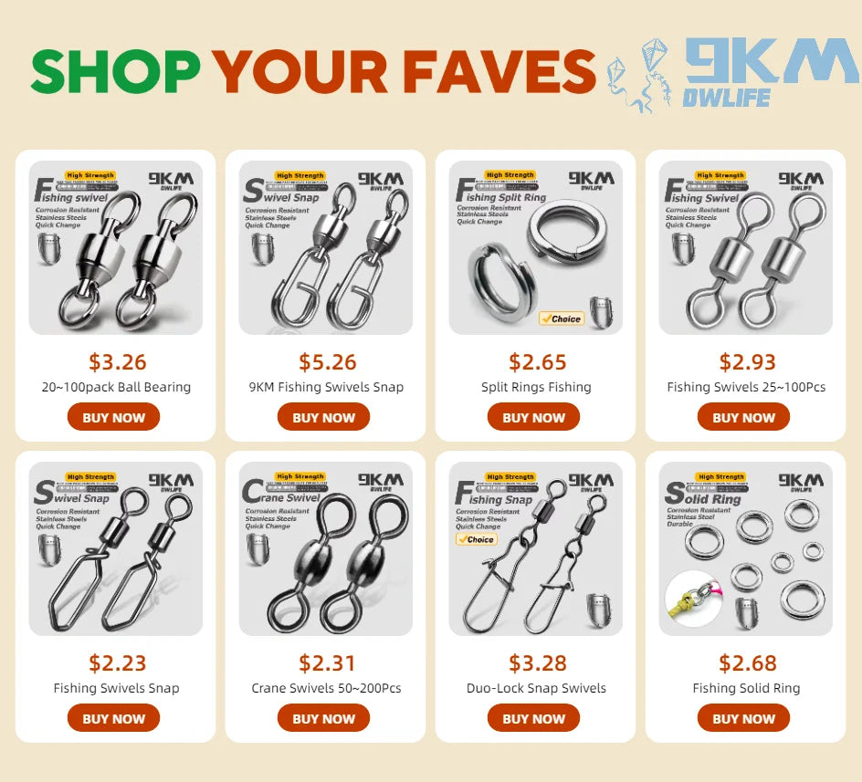 Snap Stainless Steel Fishing Rolling Barrel Swivels