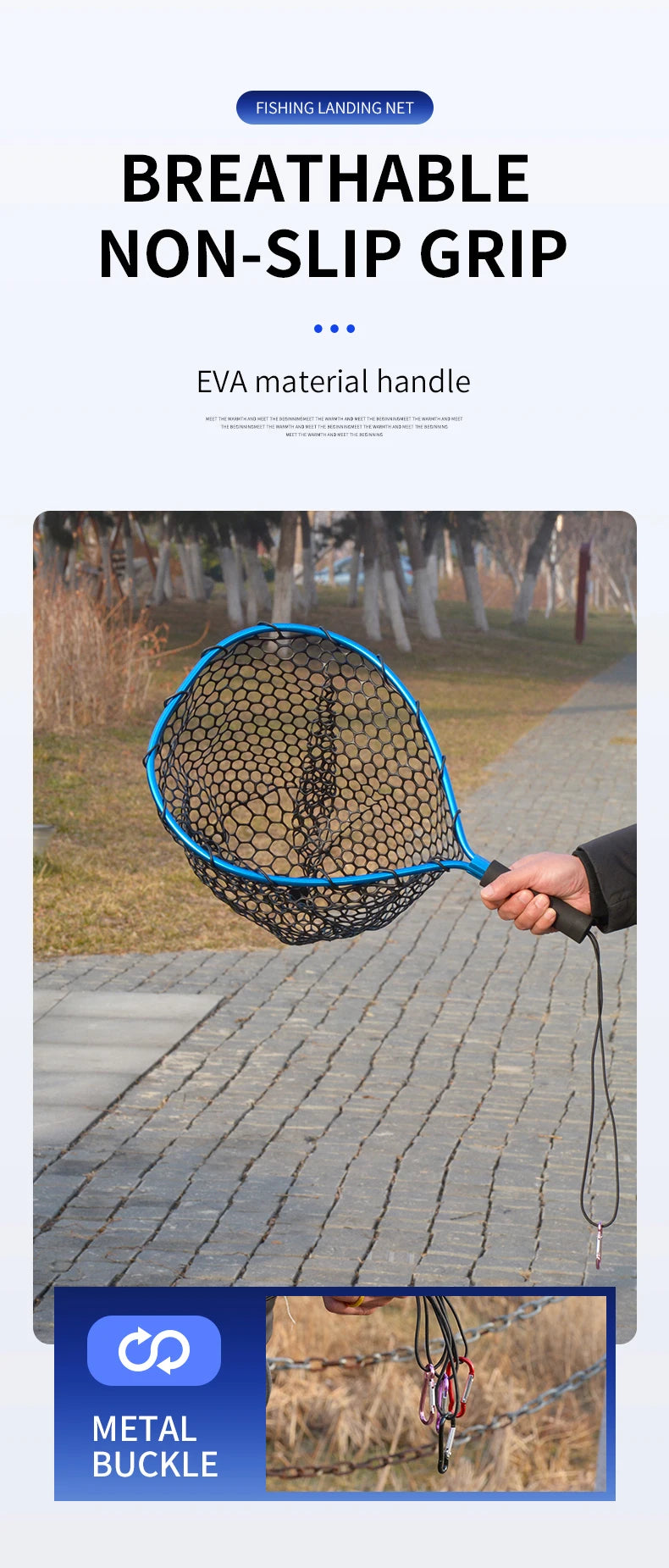 Portable Fishing Net, Ultralight Aluminum Alloy