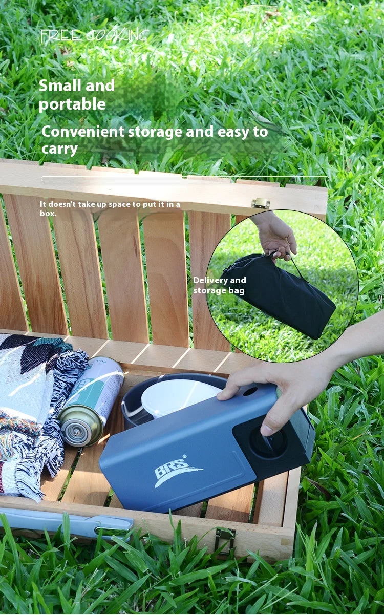 Cassette Stove 2670W, Portable Folding Gas Outdoor Picnic Cooker