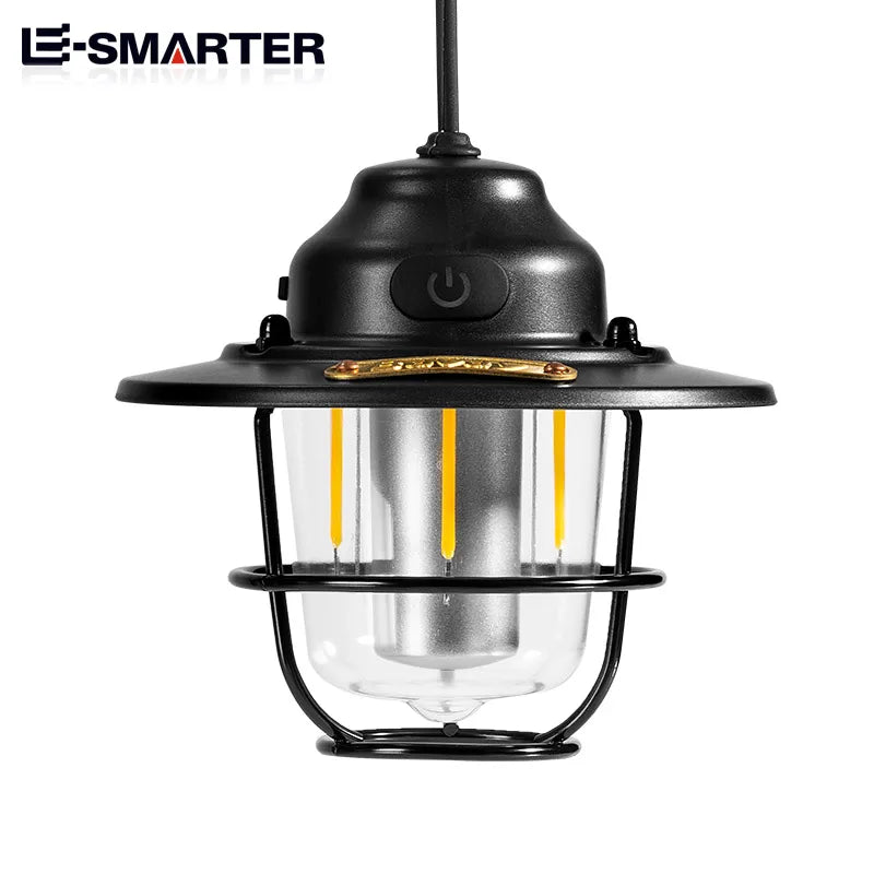 Portable Lantern Outdoor, Home, Camping Retro Camping Light