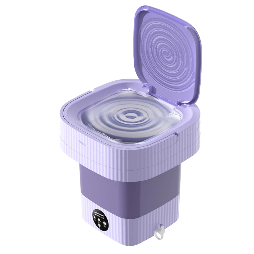 Folding Washing Machines. SUPER Portable & SUPER cute.