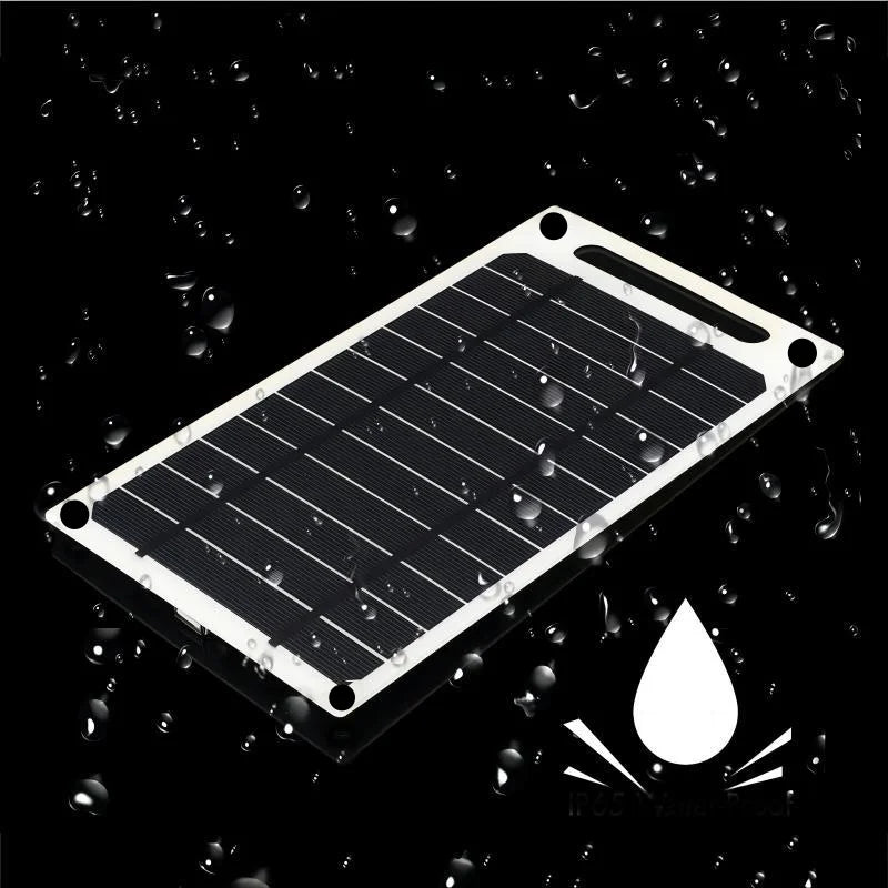 Solar Panel 5V  USB Type-C Charge Portable Flexible Kit