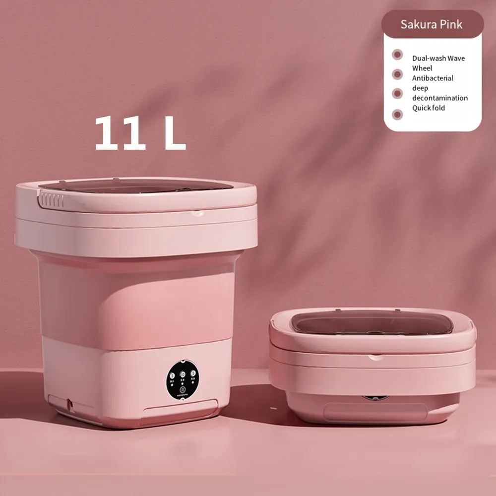 Folding Washing Machines. SUPER Portable & SUPER cute.