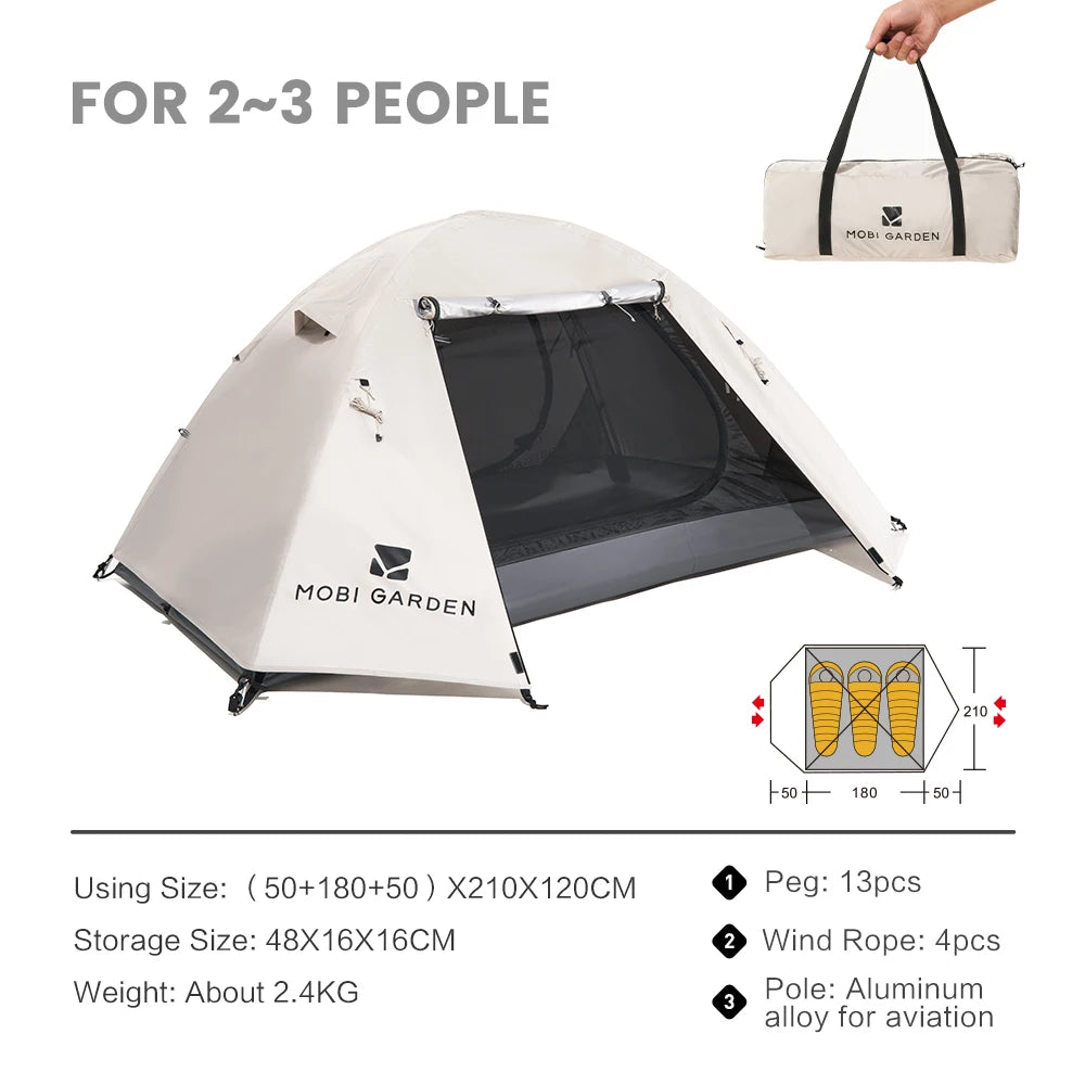 Camping Backpacking Tent - Waterproof, Rainproof ,Hiking